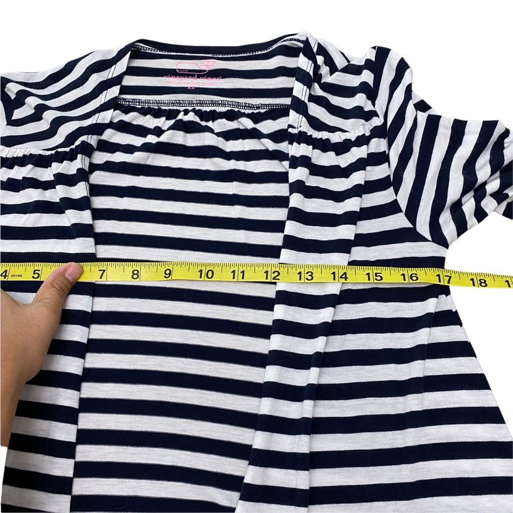 Vineyard Vines Striped Sweater Cardigans Ladies Casual Thin Size XS - Picture 6 of 9